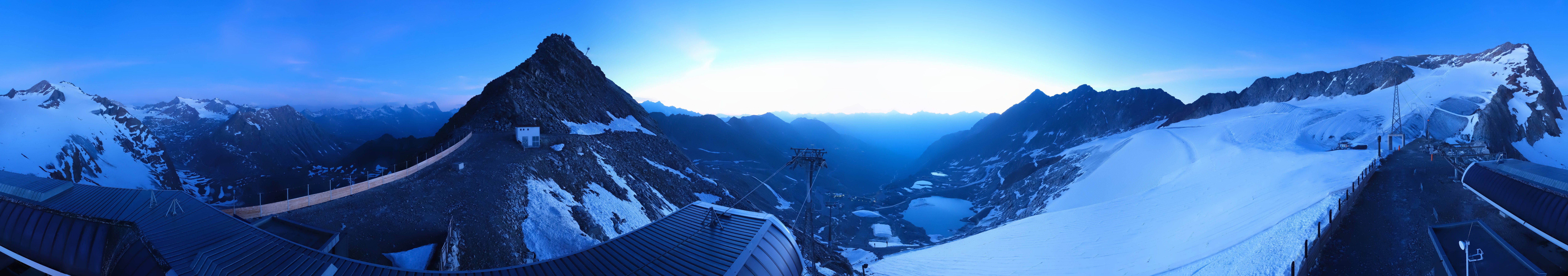 Archived image Webcam Rettenbach Glacier Sölden
