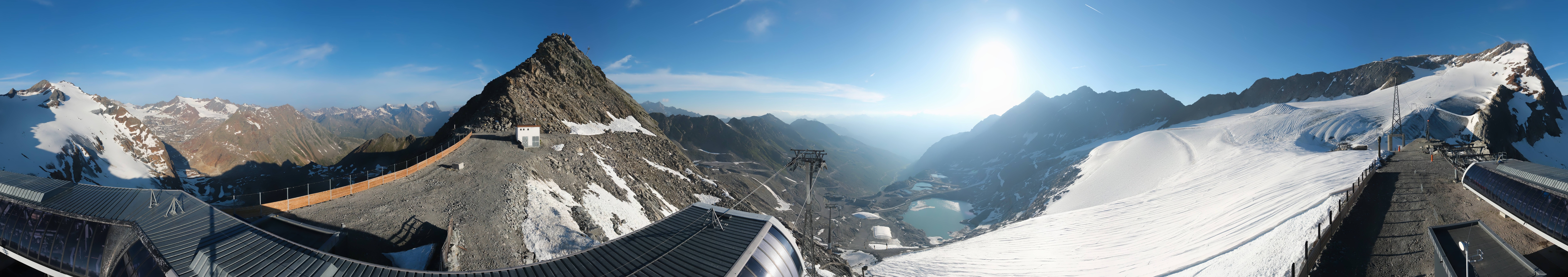 Archived image Webcam Rettenbach Glacier Sölden