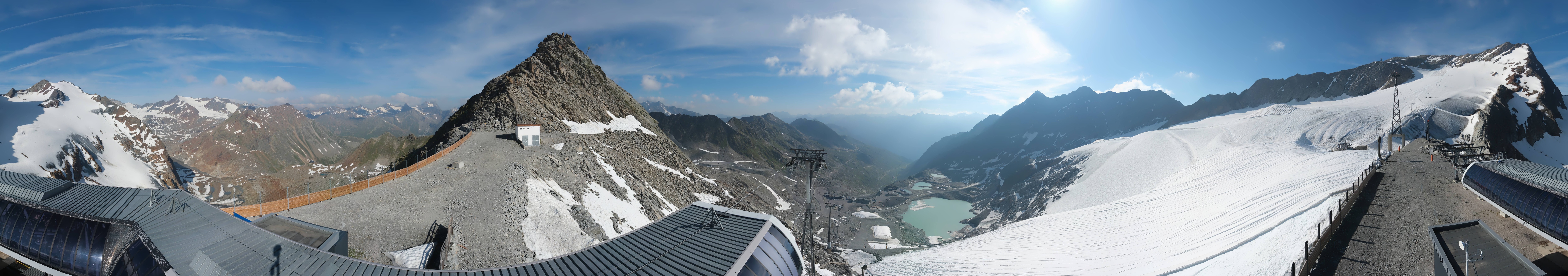 Archived image Webcam Rettenbach Glacier Sölden