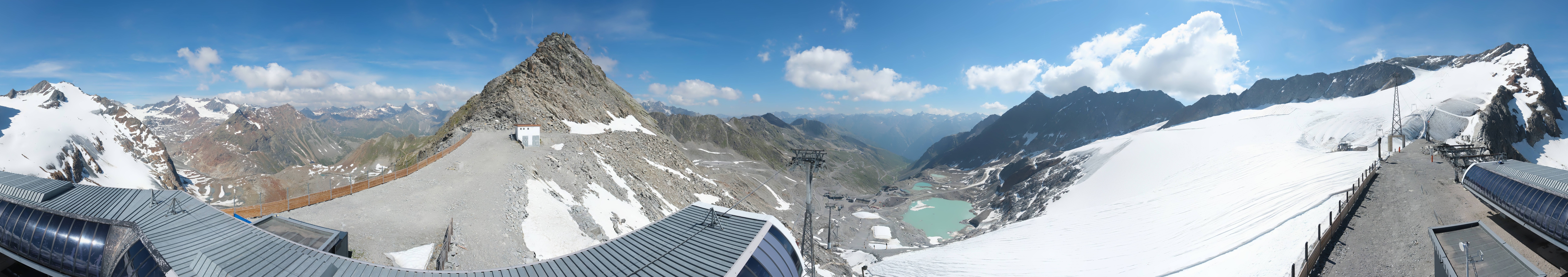 Archived image Webcam Rettenbach Glacier Sölden