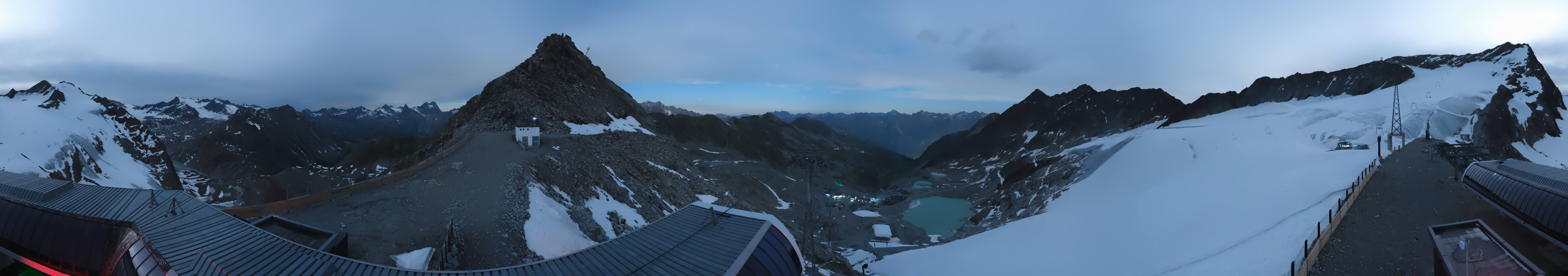 Archiv Foto Webcam Schwarze Schneid / Rettenbachgletscher