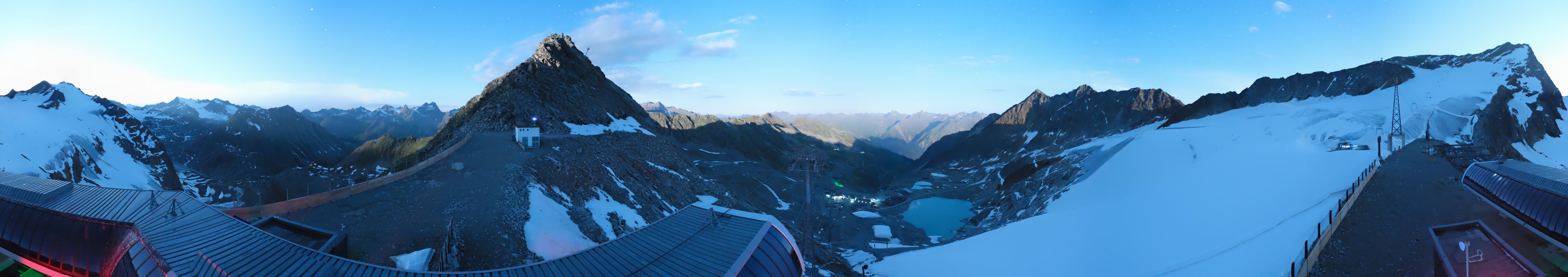 Archiv Foto Webcam Schwarze Schneid / Rettenbachgletscher