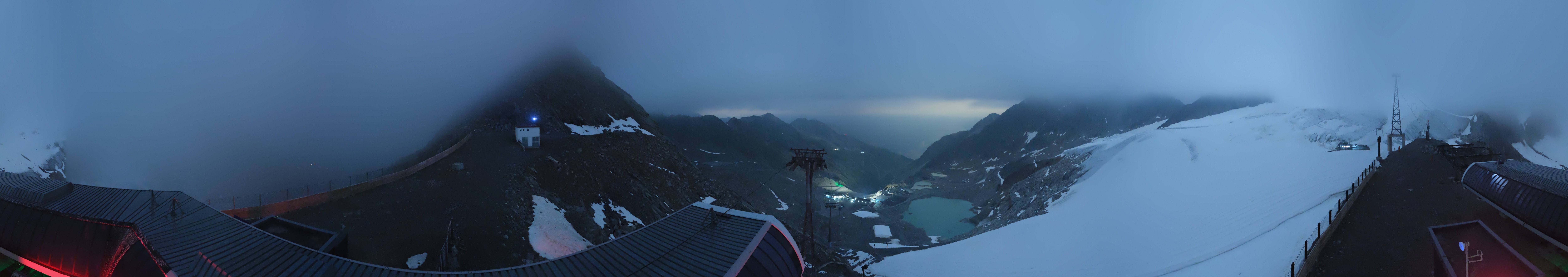 Archiv Foto Webcam Schwarze Schneid / Rettenbachgletscher