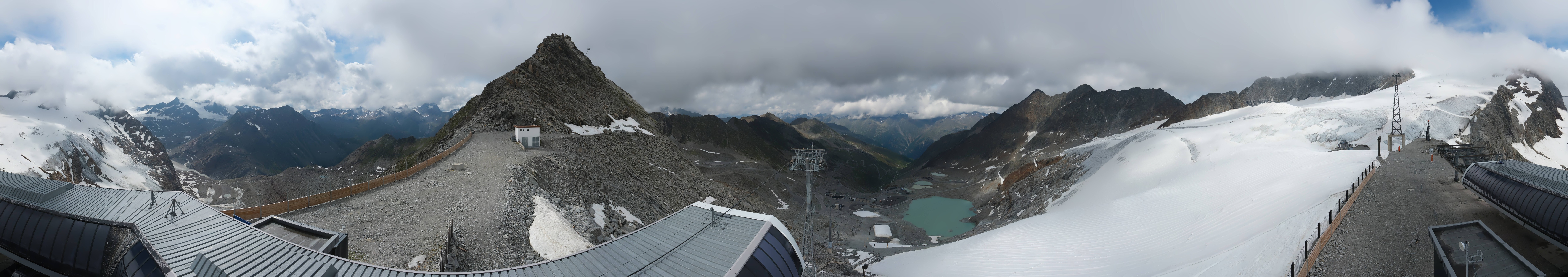 Archiv Foto Webcam Schwarze Schneid / Rettenbachgletscher