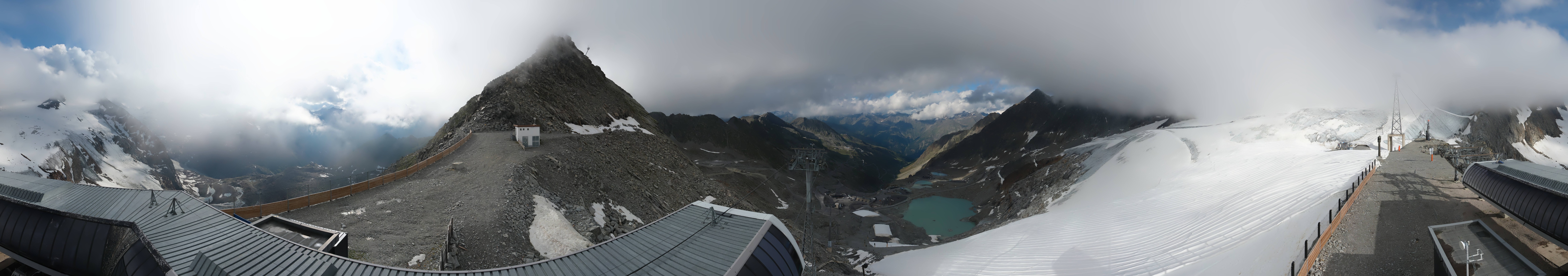Archiv Foto Webcam Schwarze Schneid / Rettenbachgletscher