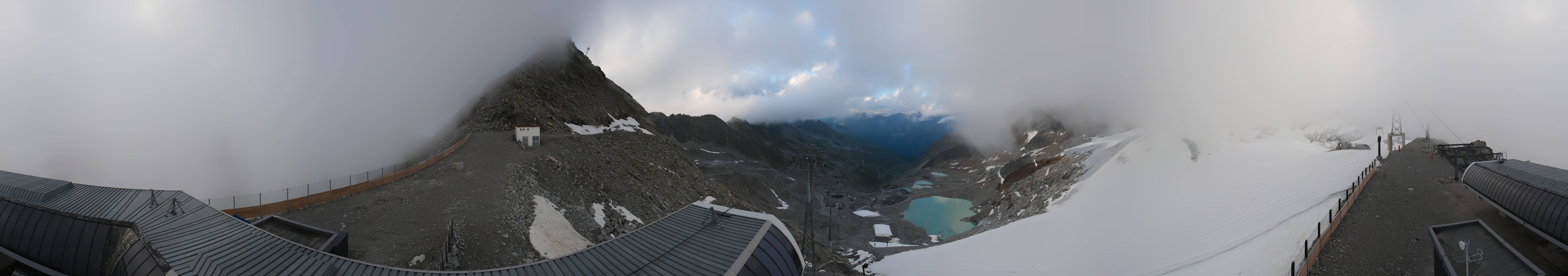 Archived image Webcam Rettenbach Glacier Sölden