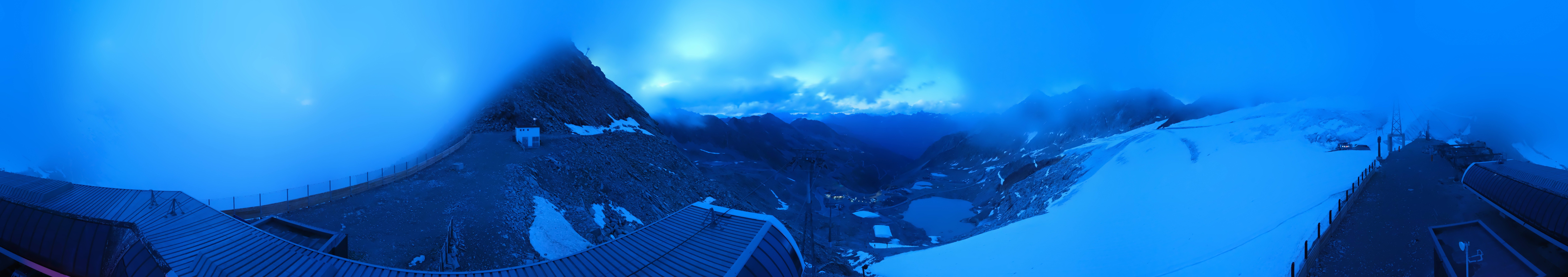 Archived image Webcam Rettenbach Glacier Sölden