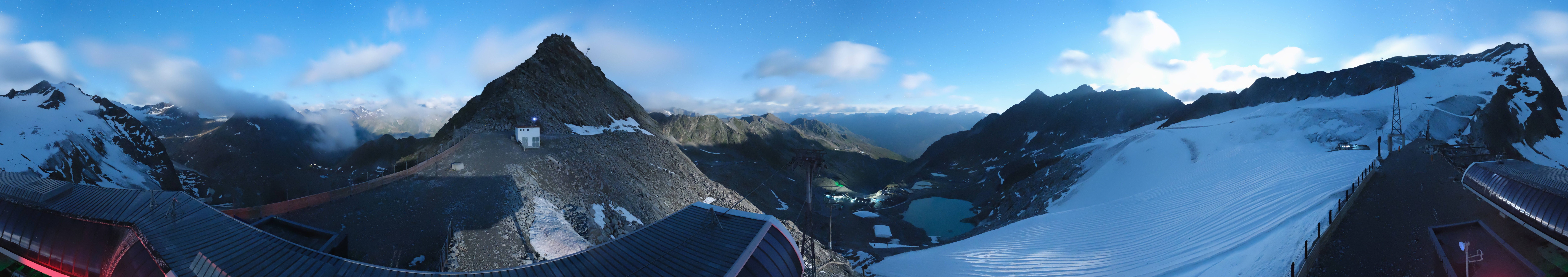 Archiv Foto Webcam Schwarze Schneid / Rettenbachgletscher