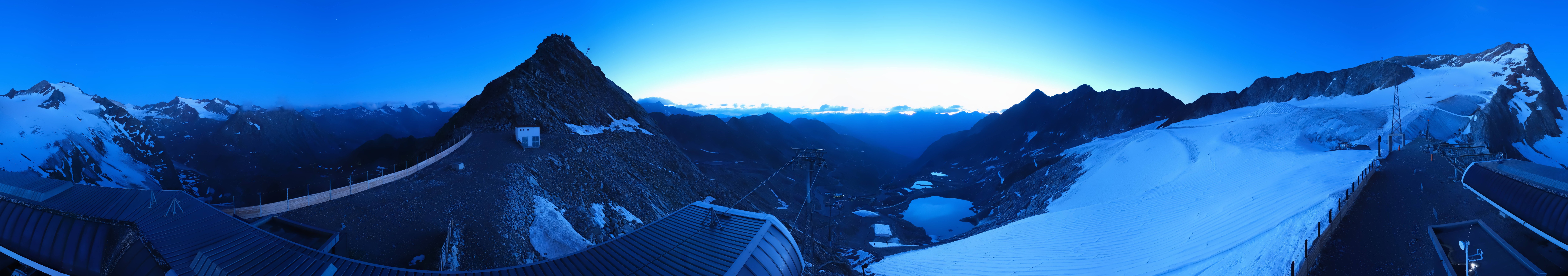 Archiv Foto Webcam Schwarze Schneid / Rettenbachgletscher