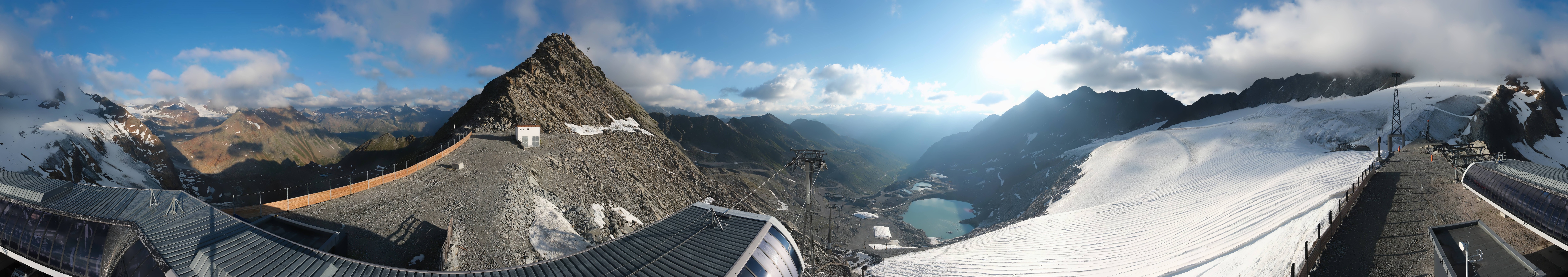 Archiv Foto Webcam Schwarze Schneid / Rettenbachgletscher