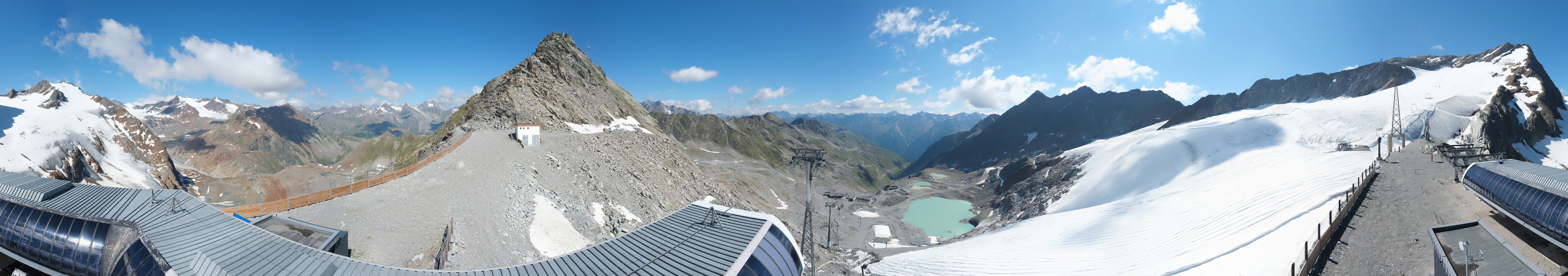 Archiv Foto Webcam Schwarze Schneid / Rettenbachgletscher