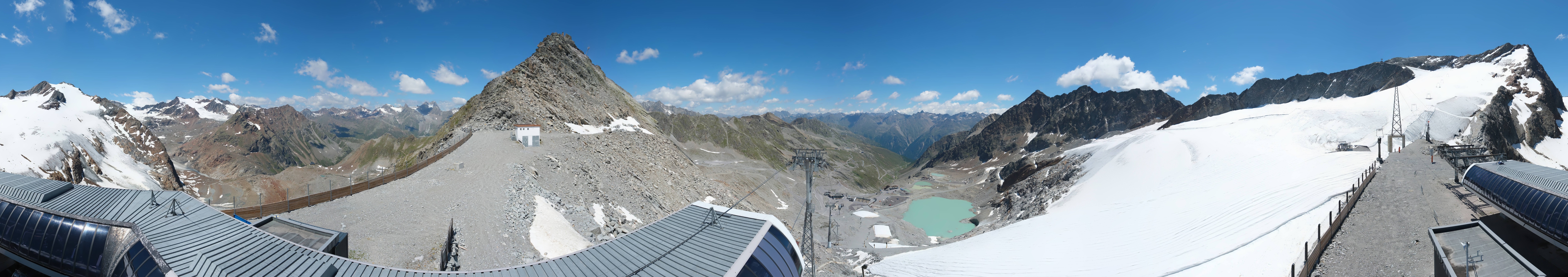 Archiv Foto Webcam Schwarze Schneid / Rettenbachgletscher