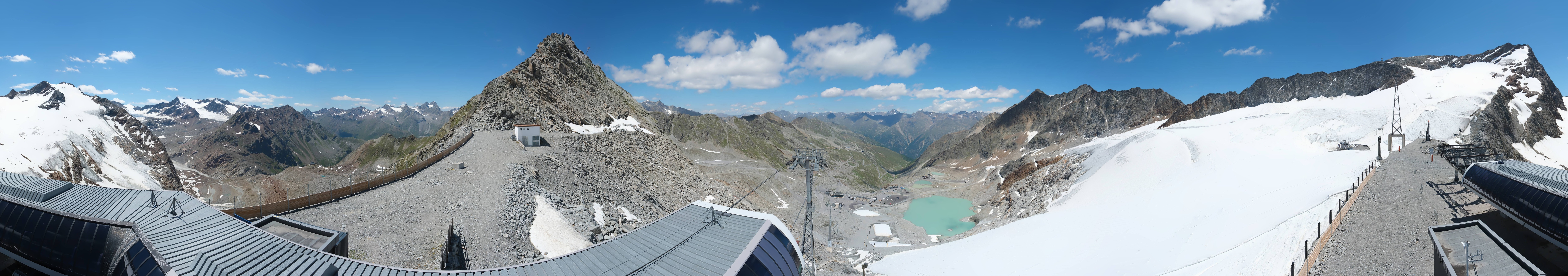 Archiv Foto Webcam Schwarze Schneid / Rettenbachgletscher