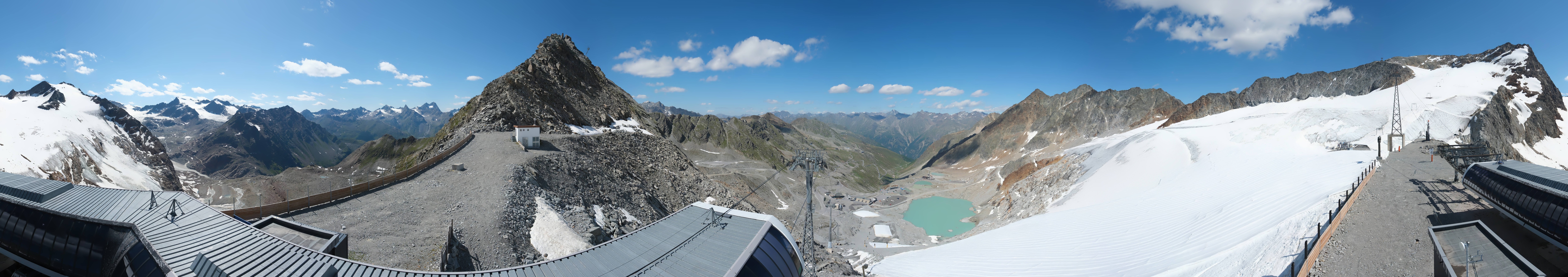 Archiv Foto Webcam Schwarze Schneid / Rettenbachgletscher