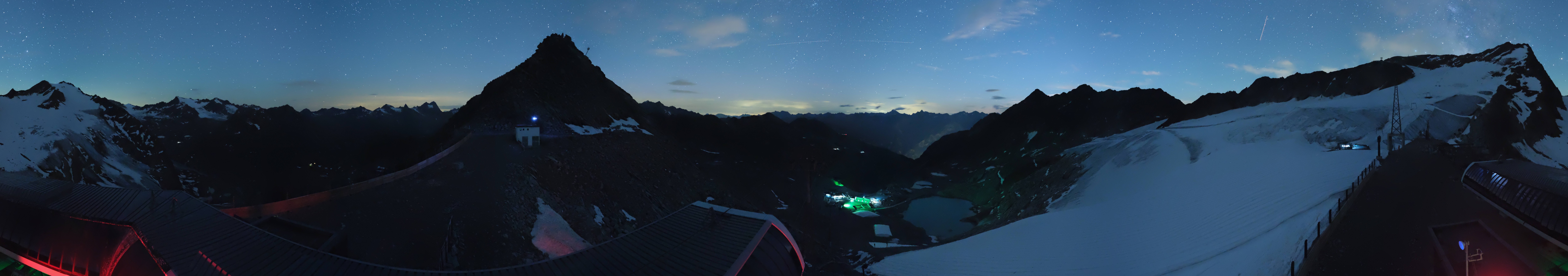 Archiv Foto Webcam Schwarze Schneid / Rettenbachgletscher