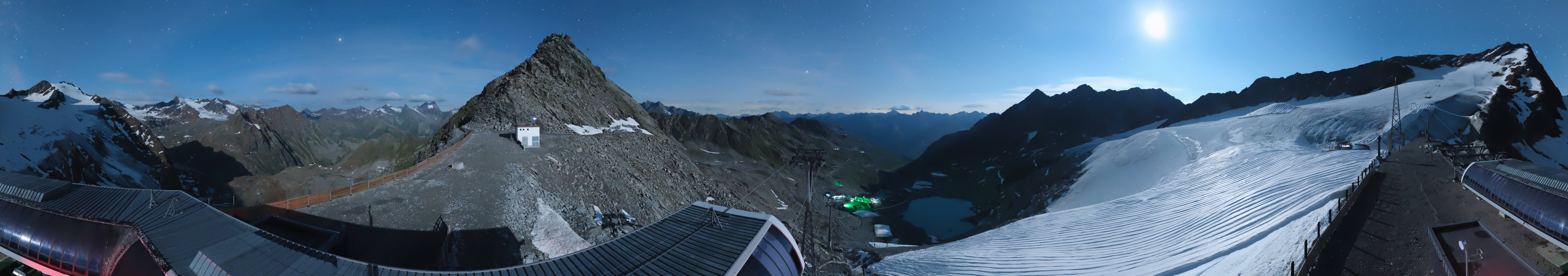 Archiv Foto Webcam Schwarze Schneid / Rettenbachgletscher