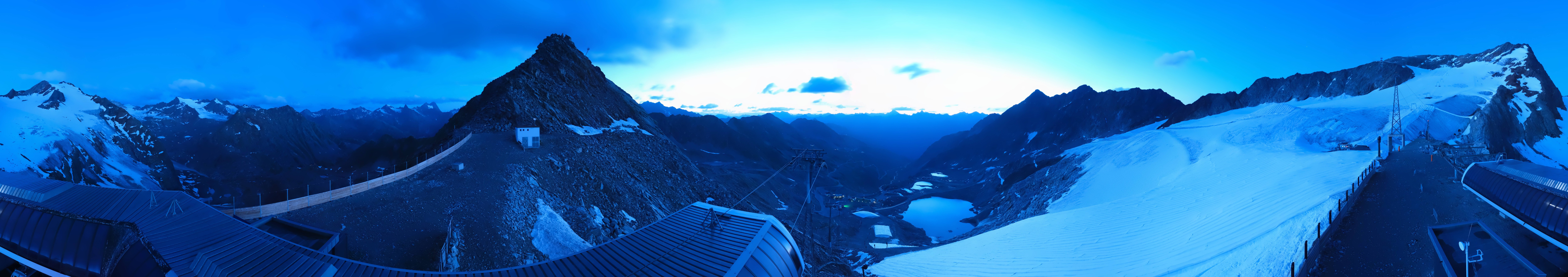 Archiv Foto Webcam Schwarze Schneid / Rettenbachgletscher