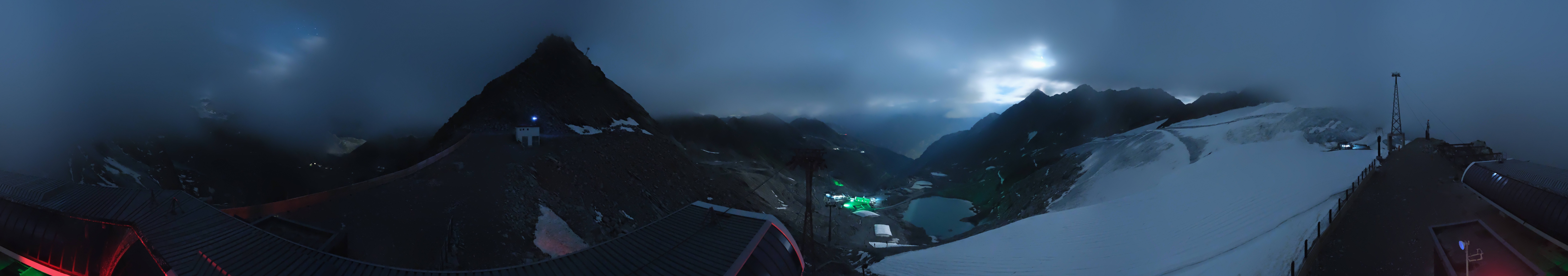 Archiv Foto Webcam Schwarze Schneid / Rettenbachgletscher