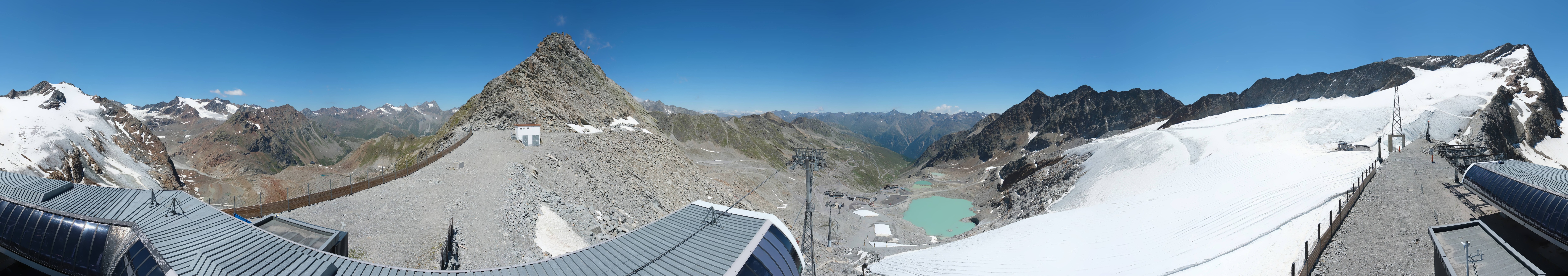 Archiv Foto Webcam Schwarze Schneid / Rettenbachgletscher