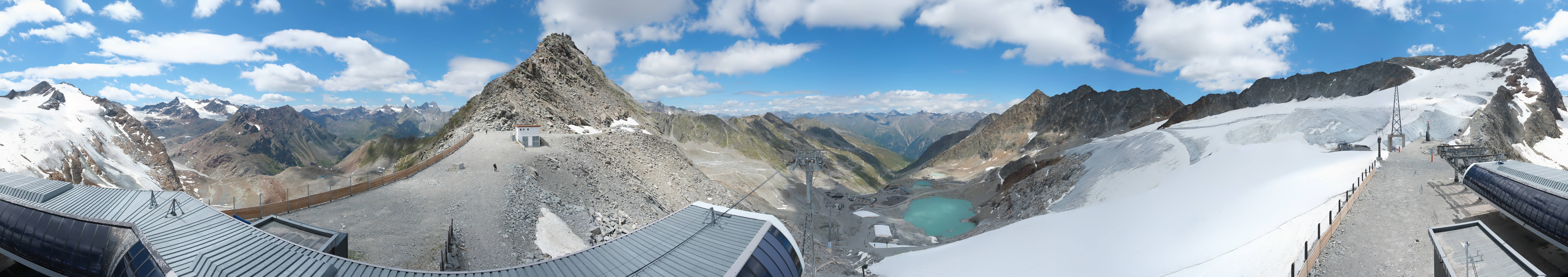 Archiv Foto Webcam Schwarze Schneid / Rettenbachgletscher