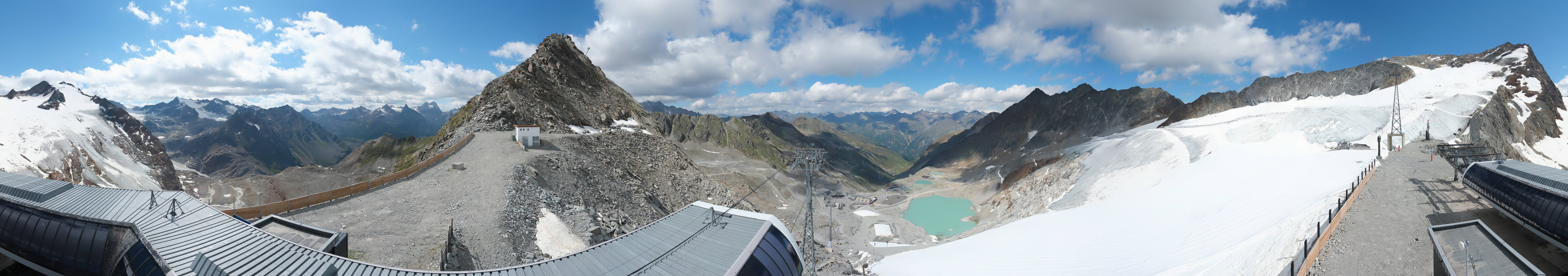 Archiv Foto Webcam Schwarze Schneid / Rettenbachgletscher