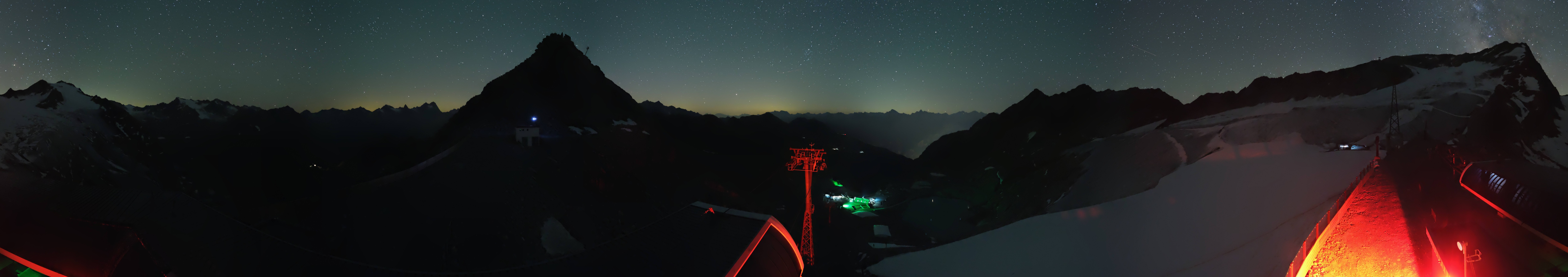 Archiv Foto Webcam Schwarze Schneid / Rettenbachgletscher