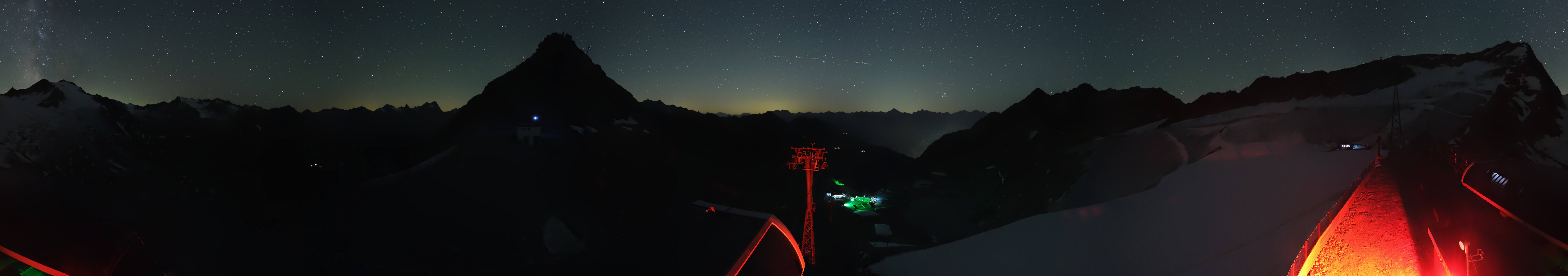 Archiv Foto Webcam Schwarze Schneid / Rettenbachgletscher