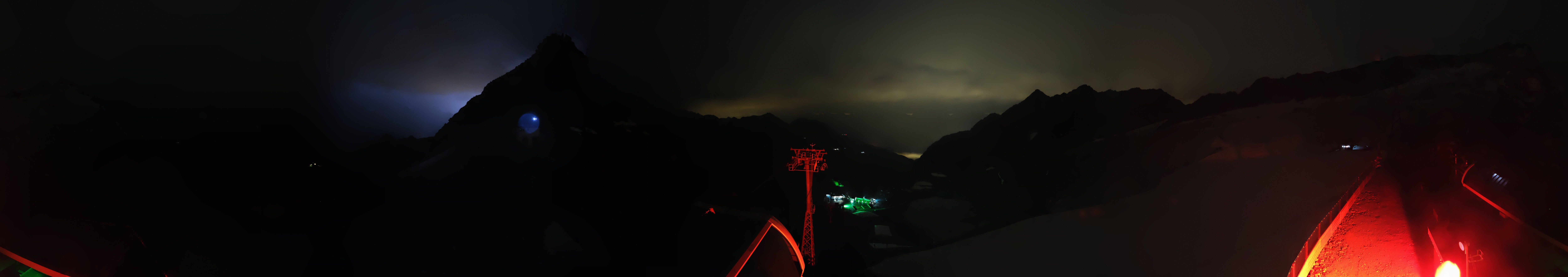 Archived image Webcam Rettenbach Glacier Sölden