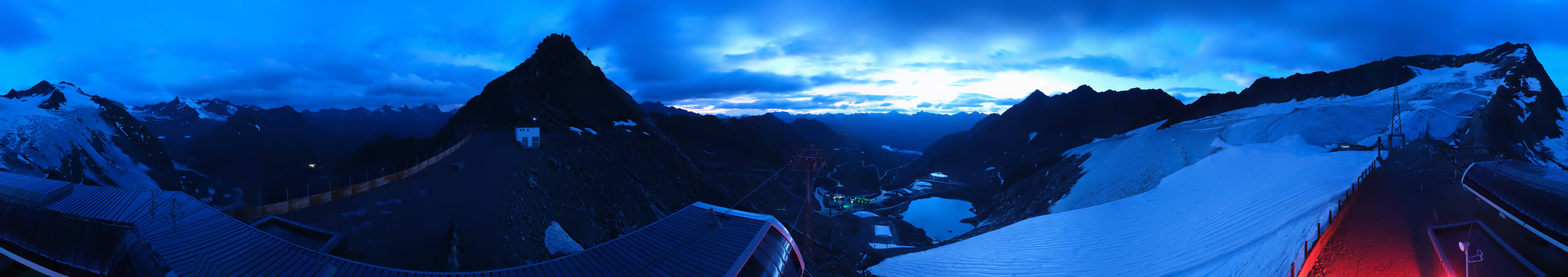Archived image Webcam Rettenbach Glacier Sölden