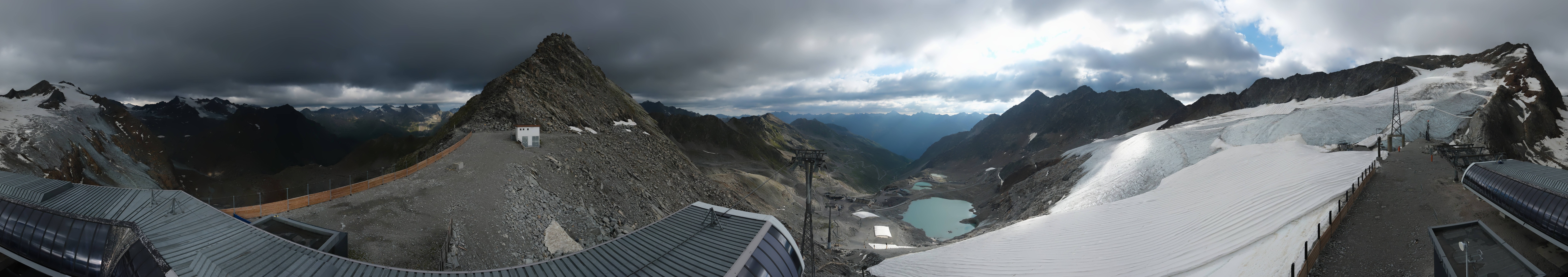 Archived image Webcam Rettenbach Glacier Sölden