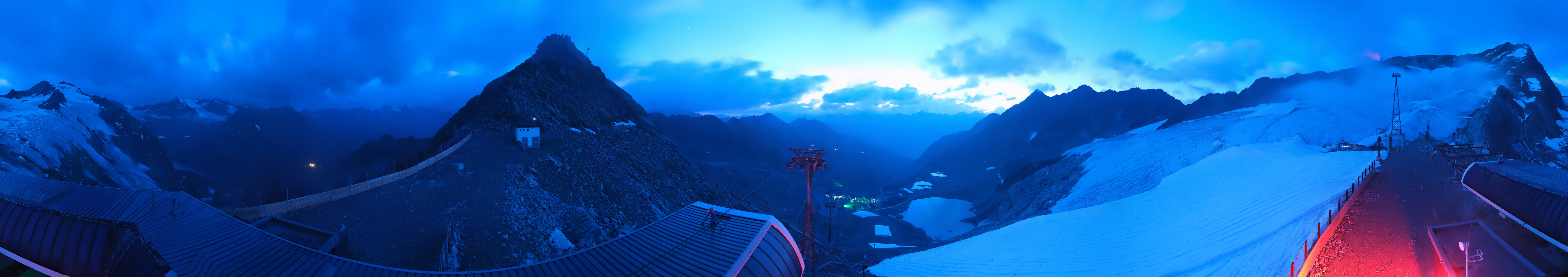 Archiv Foto Webcam Schwarze Schneid / Rettenbachgletscher