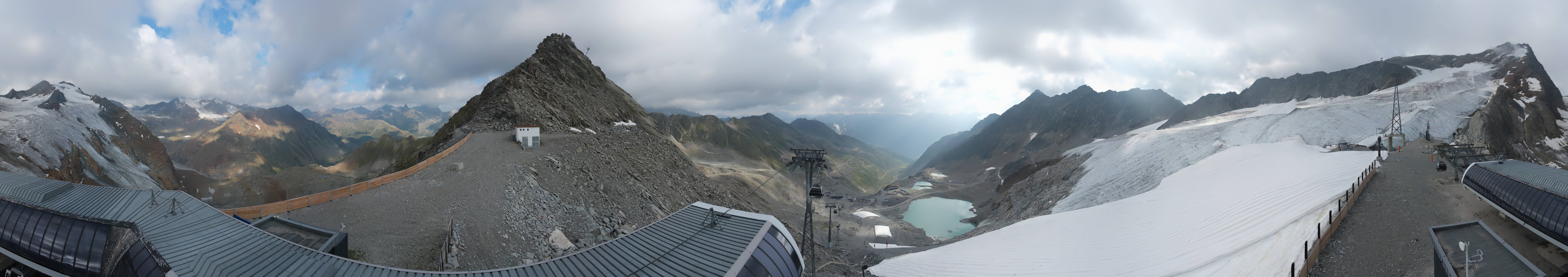 Archiv Foto Webcam Schwarze Schneid / Rettenbachgletscher