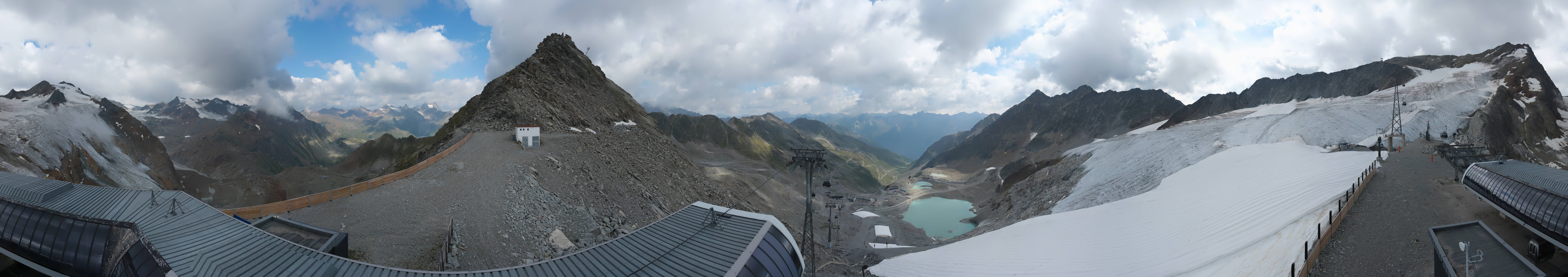 Archiv Foto Webcam Schwarze Schneid / Rettenbachgletscher