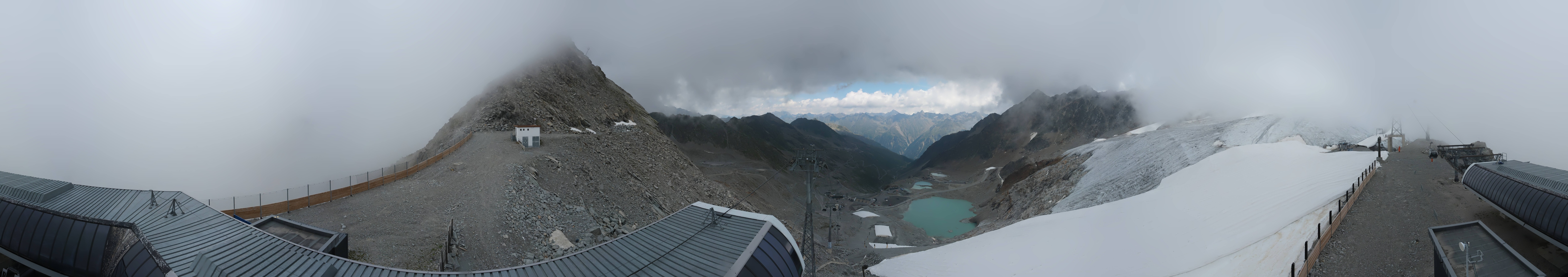 Archiv Foto Webcam Schwarze Schneid / Rettenbachgletscher