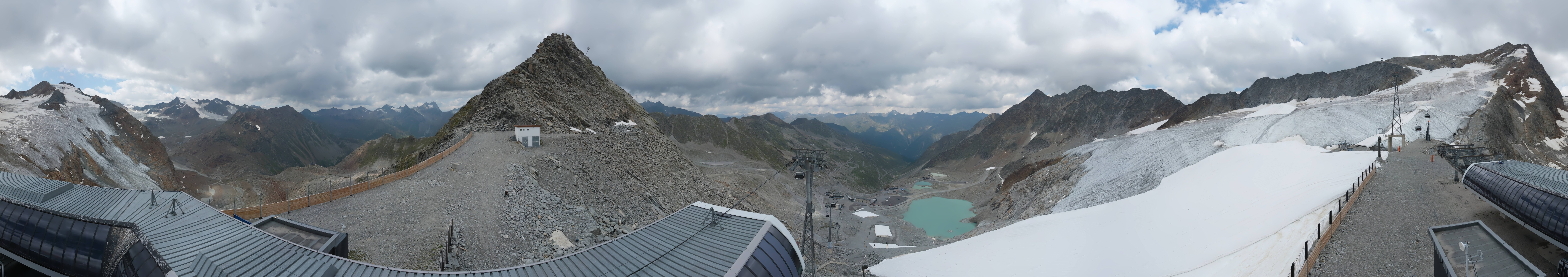 Archiv Foto Webcam Schwarze Schneid / Rettenbachgletscher