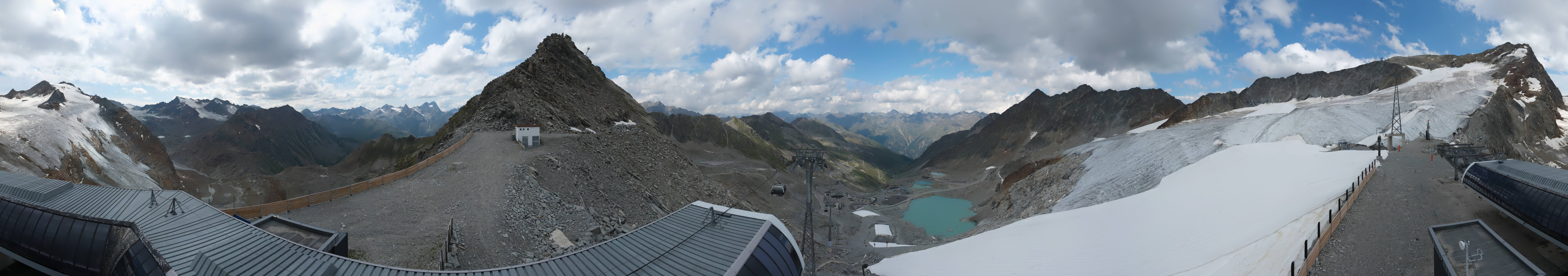 Archiv Foto Webcam Schwarze Schneid / Rettenbachgletscher