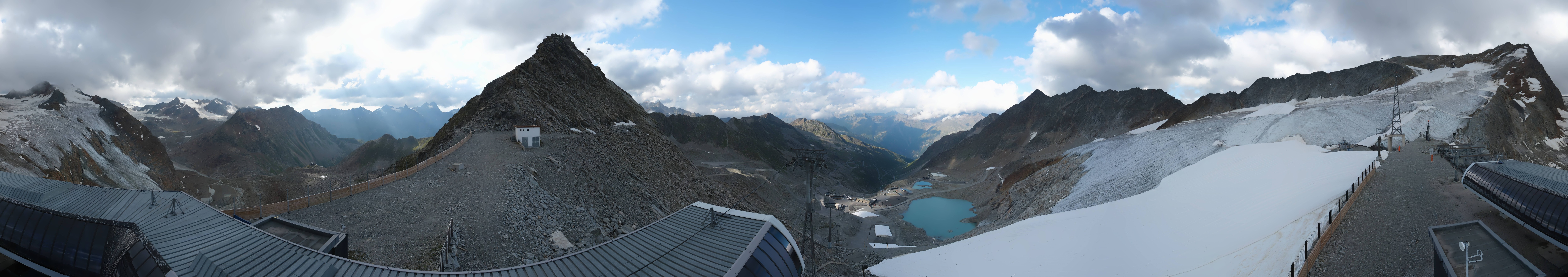 Archiv Foto Webcam Schwarze Schneid / Rettenbachgletscher