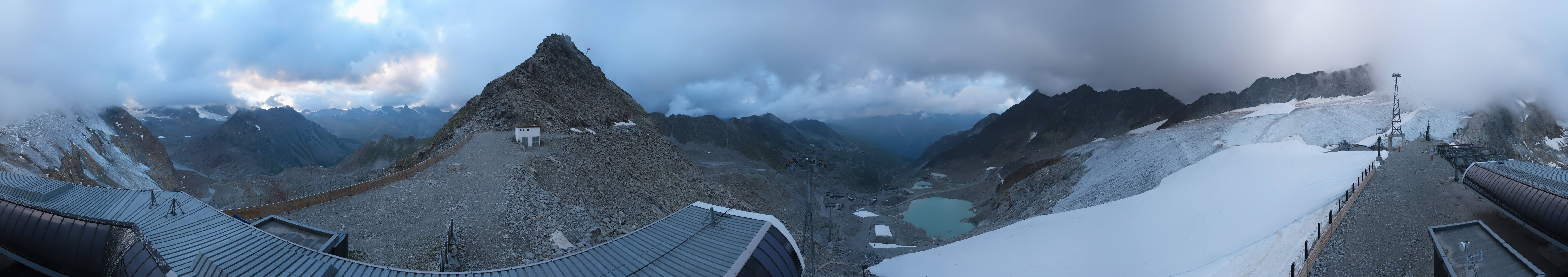 Archiv Foto Webcam Schwarze Schneid / Rettenbachgletscher