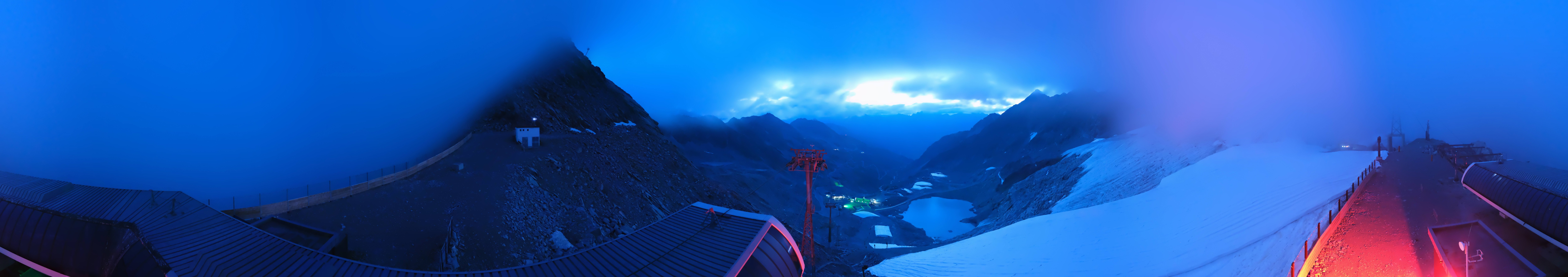 Archiv Foto Webcam Schwarze Schneid / Rettenbachgletscher