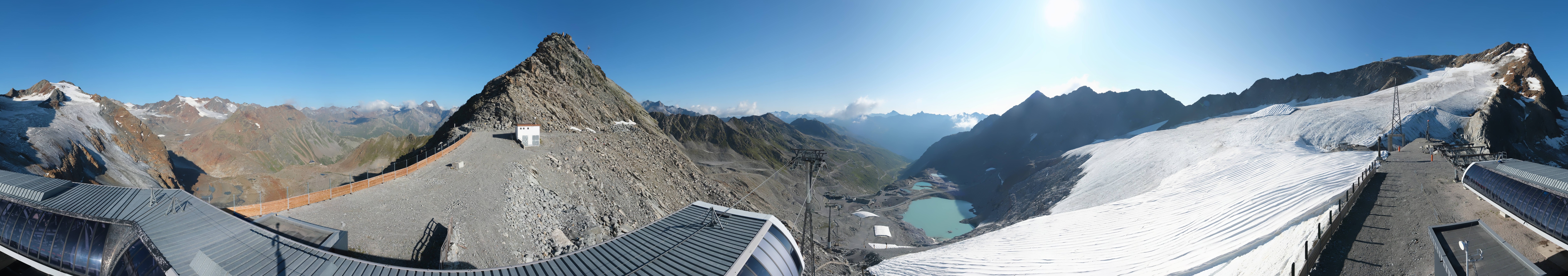 Archiv Foto Webcam Schwarze Schneid / Rettenbachgletscher