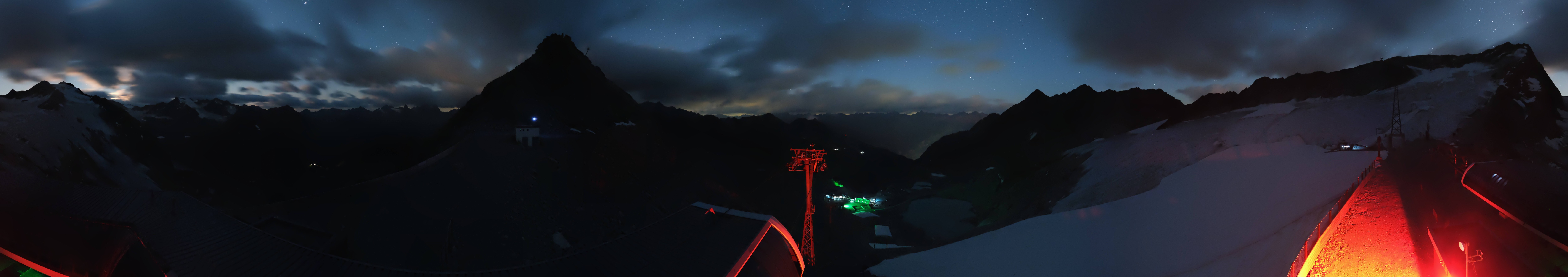 Archiv Foto Webcam Schwarze Schneid / Rettenbachgletscher