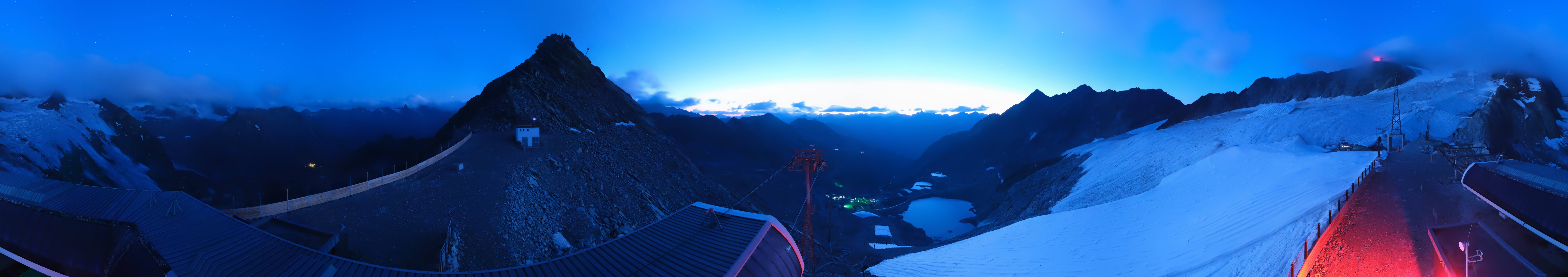 Archiv Foto Webcam Schwarze Schneid / Rettenbachgletscher