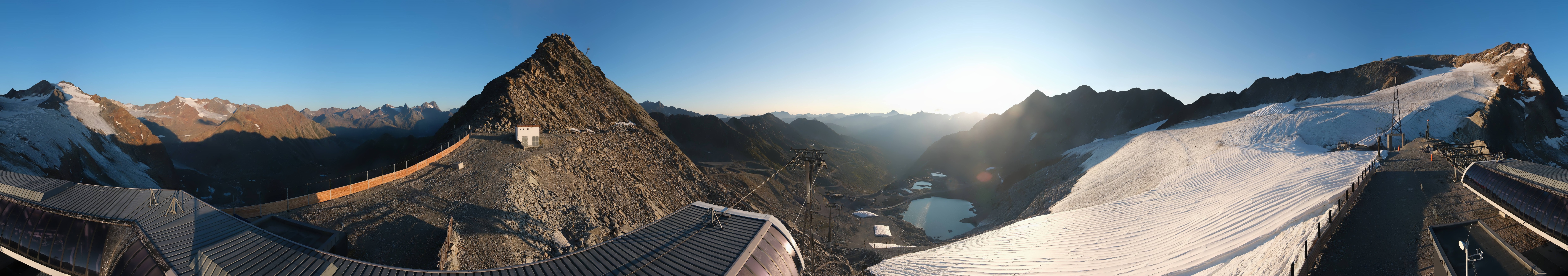 Archiv Foto Webcam Schwarze Schneid / Rettenbachgletscher