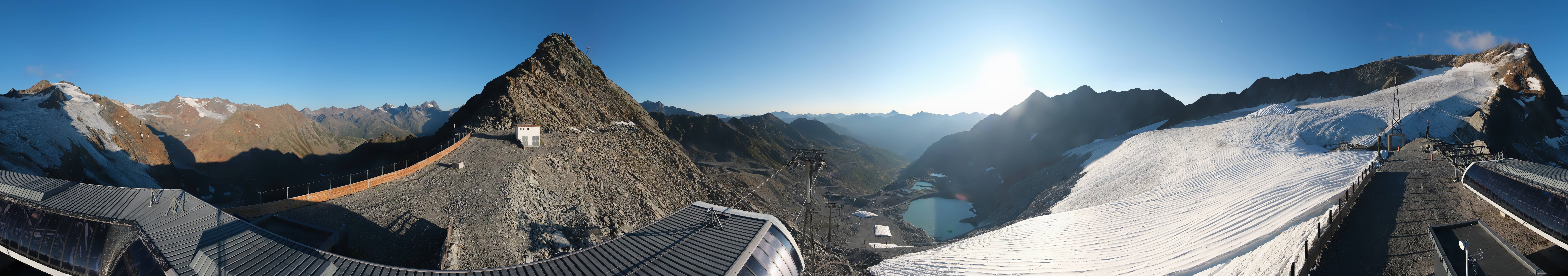 Archiv Foto Webcam Schwarze Schneid / Rettenbachgletscher