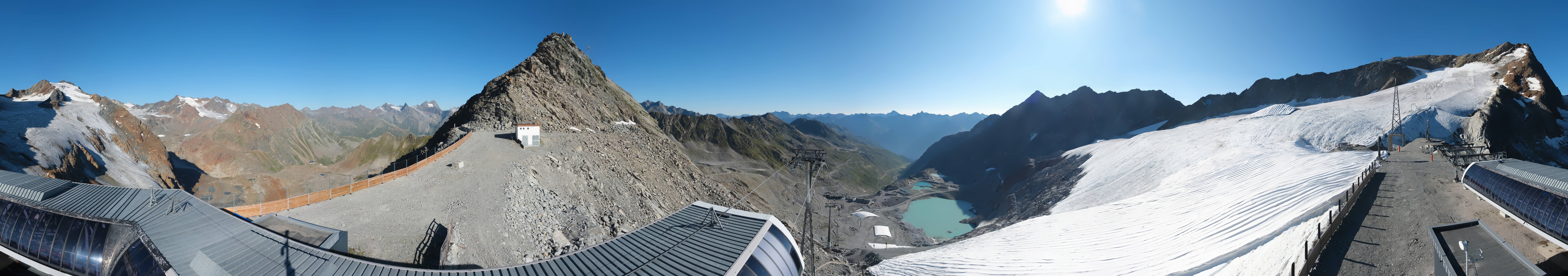 Archiv Foto Webcam Schwarze Schneid / Rettenbachgletscher