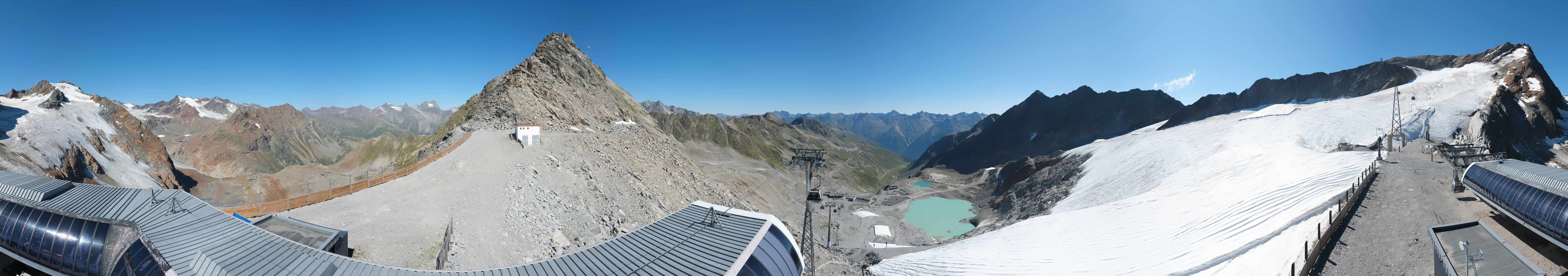 Archiv Foto Webcam Schwarze Schneid / Rettenbachgletscher