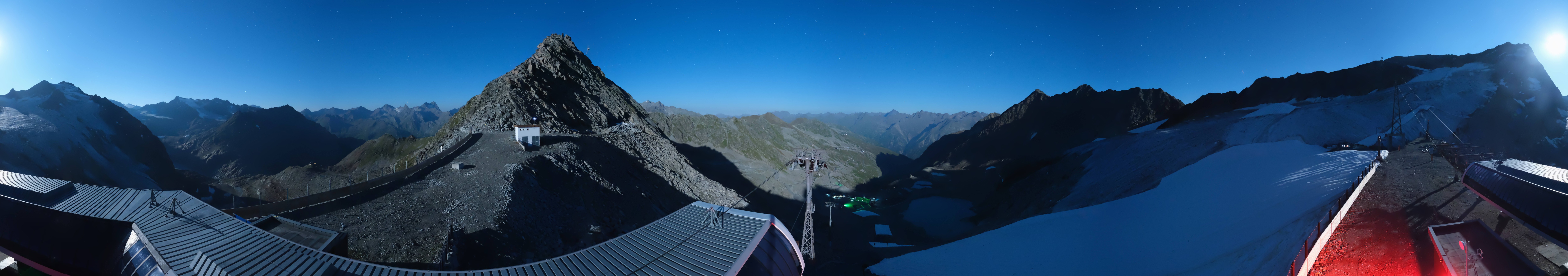 Archiv Foto Webcam Schwarze Schneid / Rettenbachgletscher