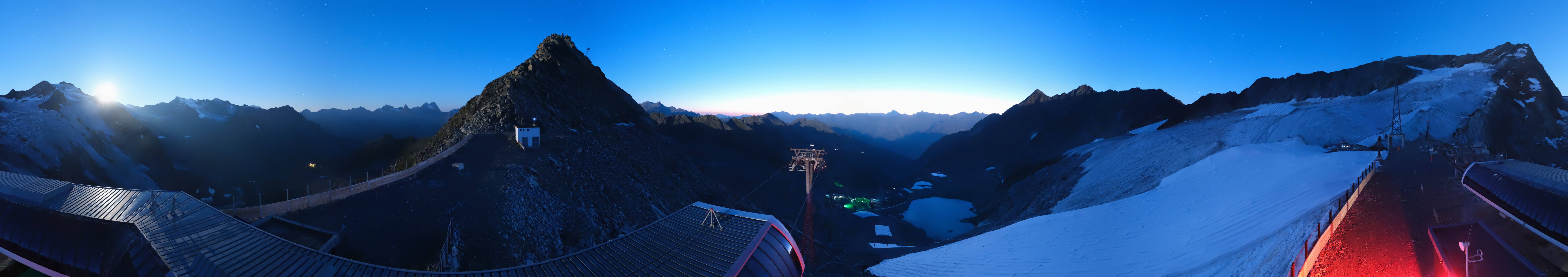 Archiv Foto Webcam Schwarze Schneid / Rettenbachgletscher