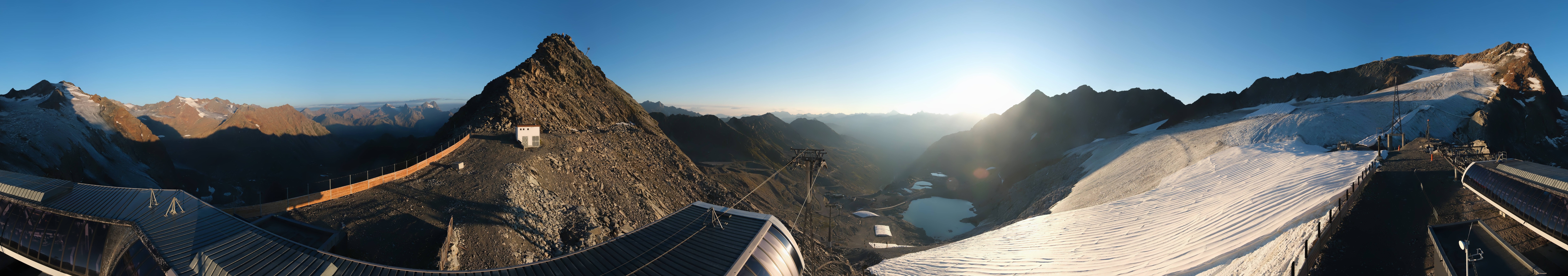 Archiv Foto Webcam Schwarze Schneid / Rettenbachgletscher