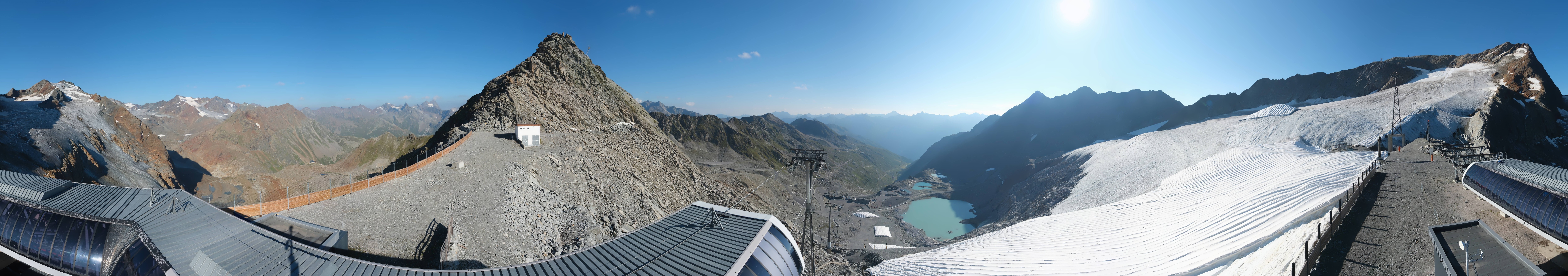 Archiv Foto Webcam Schwarze Schneid / Rettenbachgletscher